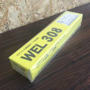 【WH-0361】未使用 日本ウエルディング ステンレス鋼被覆アーク溶接棒 WEL 308 φ3.2X350mm 5.0Kg WEL308 