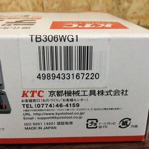 【WH-0503】未使用 KTC 京都機械工具 進化形デジタルトルクラチェット デジラチェ 9.5 sq. TB306WG1 ソケットレンチセットの画像5