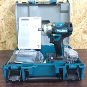 【WH-0559】未使用 makita マキタ 18V 充電式インパクトレンチ TW300DRGX 12.7sq [バッテリ2個+充電器] 純正セット