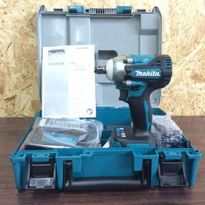 【WH-0560】未使用 makita マキタ 18V 充電式インパクトレンチ TW300DRGX 12.7sq [バッテリ2個+充電器] 純正セット