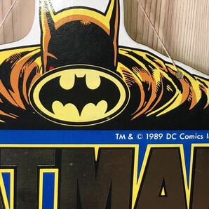 新品 未使用 当時 DC COMICS BATMAN バットマン vintage retoro 昭和レトロ ソフビ キーホルダー 台紙 soft vinylの画像2