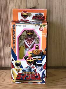  новый товар не использовался в это время Choujuu Sentai Liveman Squadron liveman vintage retoro anniversary Live man sofvi soft vinyl красный Falcon 