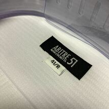 ABITRE51☆薄い紫　ドビーストライプ　形態安定ワイシャツ　L(41-85)　セミワイド　_画像5