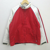 D■ミストラル/mistral 中綿入りジャケット JKT/ウィンタースポーツ【US S】赤/MENS/94【中古】_画像1