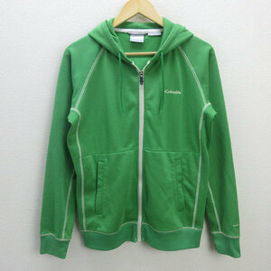 G■コロンビア/Columbia GOODHOPE VINES HOODIE/フルジップパーカー PM1197【M】緑/men's/47【中古】■