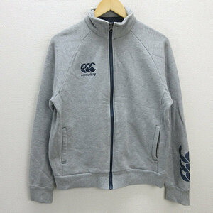 G# canterbury /canterbury sweat jacket /RA45903[L] ash /men's/72[ used ]#