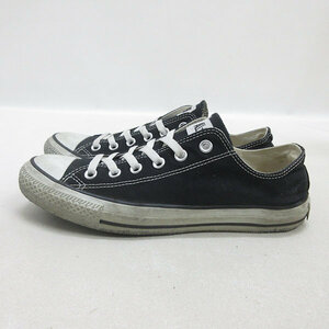 Q■【26.5cm】コンバース/CONVERSE ALLSTAR LOWキャンバススニーカー■黒MENS/46【中古】