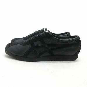 H■【23.5cm】オニツカタイガー/Onitsuka Tiger OT6000 LIMBER 66 PRESTIGE レザースニーカー/黒/LADIES■22 【中古】の画像1