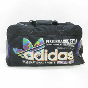 G#90s# Adidas /adidas сумка "Boston bag" # чёрный /men's/27[ б/у ]#