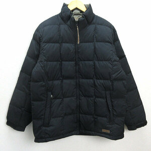 D■フォックスファイヤー/FOXFIRE Genuine Down 80/20 ダウンジャケット JKT【L】黒/MENS/50【中古】