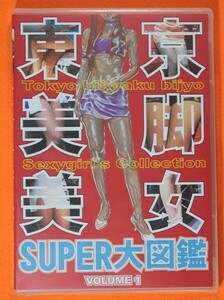 新品未開封 東京美脚美女 SUPER大図鑑 VOLUME1 Tokyo Bikyaku Bijyo Sexygirl's Collection TSS-01 オリジナルチケット VOC 4580244791804