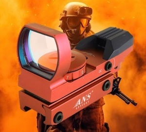 レティクル オープンドットサイト 赤 レッド 20mmレイル装備エアガン サバゲー 米国警察 特殊部隊 ゲーム スポーツ観戦 野鳥撮影 ライフル