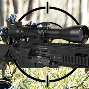 ライフルスコープ 照準器 ドットサイト 3-9×40EG Mil-dot 可変倍率 アサルト スナイパー サバゲー ミリタリー 屋外 サバイバルゲームの画像1