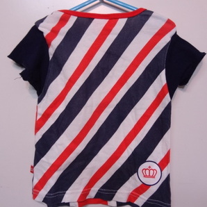 全国送料無料 ベビードール 子供服キッズベビー男の子 ロンパース70 タンクトップ80 半袖Tシャツ 90 3枚セットの画像9