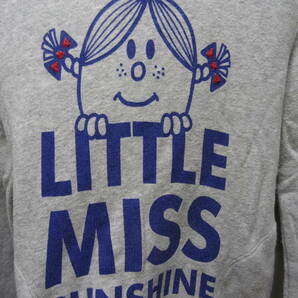 全国送料無料 ユニクロ UNIQLO UT MR. MEN LITTLE MISS レディース 杢グレー色 スウェット プルパーカー Sの画像4