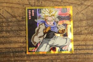 ドラゴンボールGT シール裂伝 No.SP12 トランクス 超サイヤ人 エンスカイ 当時物