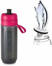 未使用 BRITA ブリタ ボトル型浄水器 フィル&ゴー アクティブ 0.6L ピンク 水筒 ボトル_画像3