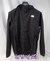 未使用 ノースフェイス THE NORTH FACE スワローテイルベントフーディ NP22280 ブラック Lサイズ 防風 撥水 送料370円_画像1