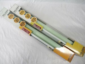 2本セット 未使用 開封品 フルネス ロールスクリーン L2608 幅60cm×高さ135cm グリーン 昇降スムーズ 速度調整 カーテンレール取付可能