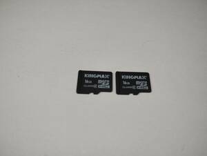 2枚セット　16GB　microSDHCカード　KINGMAX　フォーマット済み　メモリーカード　microSDカード