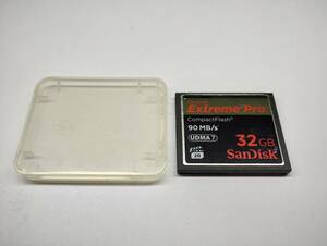 ケース付き　32GB　SanDisk　EXTREME PRO　UDMA7　CFカード　フォーマット済み　メモリーカード　コンパクトフラッシュカード