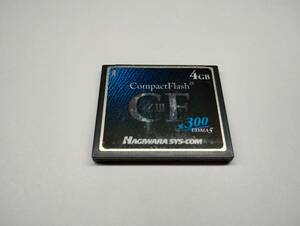 4GB HAGIWARA SYS-COM ZⅢ CF card format ending memory card CompactFlash card 