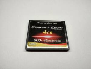 4GB　CFカード　フォーマット済み　メモリーカード コンパクトフラッシュカード