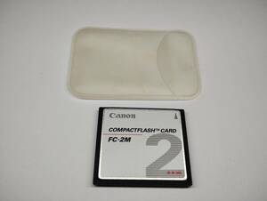  soft case attaching 2MB mega bite Canon CF card format ending memory card CompactFlash card 