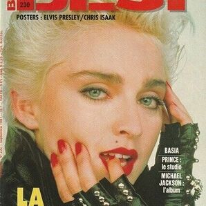 MADONNA マドンナ 表紙雑誌 BEST (1987年 9月号) フランス雑誌 ： PRINCE プリンスの画像1