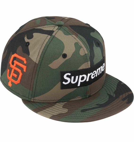 Supreme 24SS week11 MLB Teams Box Logo New Era "Woodland Camo"