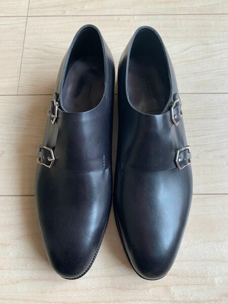 ◎未使用品◎ John lobb 2010（ジョンロブ イヤーモデル2010）サイズ7EE 黒 ブラックミスティ 一枚革