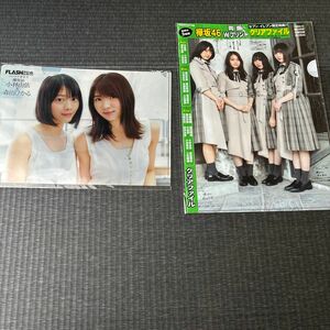 欅坂46クリアファイル　二枚セット