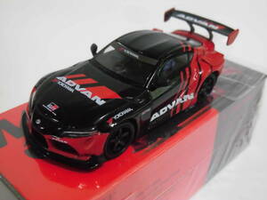 1/64 トヨタ GR スープラ ADVAN HKS アドバン RHD TSM MINI GT 送料込