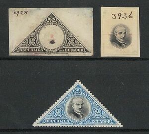  foreign stamp proof (....)eka dollar south part width . railroad opening 2c 1908 year regular goods attached 
