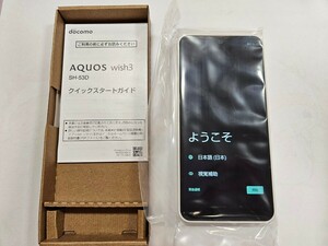 SH-53Ｄ(白)64GB 新品未使用 AQUOS スマホ SHARP Android SIMフリー 携帯電話 スマートフォン