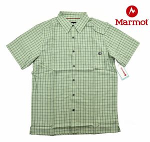 Marmot Eldridge 半袖シャツ size:M クラッシュドミント