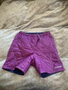  Mont Bell lady's cotton inside pants short 