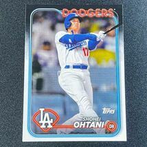 最新 2024 Topps Los Angeles Dodgers Team Set 大谷翔平 No.LAD-3 Series 1 シリーズ1 ベースカード ドジャース_画像1