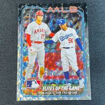 最新 2024 Topps Series 1 大谷翔平 ムーキーベッツNo.138 Super Box 限定 シルバーアイスフォイルパラレルカード Silver Foil シリーズ1 _画像1