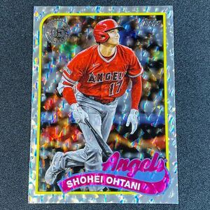 最新 2024 Topps Series 1 大谷翔平 No.89B-16 インサートカード アイスフォイルパラレル Ice Foil シリーズ1 