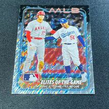 最新 2024 Topps Series 1 大谷翔平 ムーキーベッツNo.138 Super Box 限定 シルバーアイスフォイルパラレルカード Silver Foil シリーズ1 _画像2