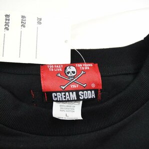 4193 クリームソーダ CREAME SODA 60周年 Tシャツ Lサイズ 40周年 ベルト 84cm セット まとめ 未使用に近いの画像2