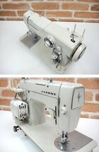 4133　ジャノメミシン ダイヤルスーパー 70 JANOME 680型 モデル680 動作します ビンテージ 1970年 ジャンク_画像7