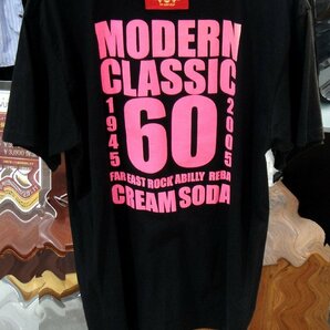 4193 クリームソーダ CREAME SODA 60周年 Tシャツ Lサイズ 40周年 ベルト 84cm セット まとめ 未使用に近いの画像4