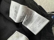 AUGUSTE-PRESENTATION Pajama Look size1 スカートパンツ ブラック 黒 オーギュストプレゼンテーション パジャマルック リネン 麻_画像7