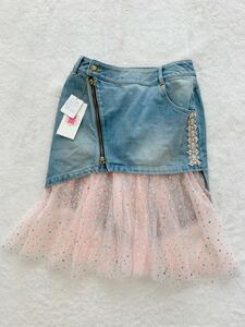  regular price approximately 13 ten thousand DRESS CAMP Denim skirt size40biju-chu-ru Dress Camp 