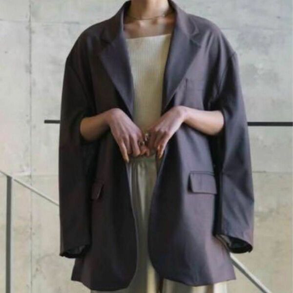 Knuth Marf arm slit tailored jacket