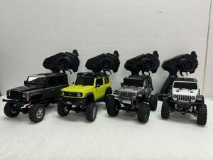 京商 KYOSHO MINI-Z ミニッツ 4×4 DEFENDER jimny SIERRA ジムニーシエラ WRANGLER RUBICON ラングラー ルビコン 動作未確認 現状渡し