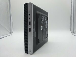 HP ProDesk 400 G4 Desktop Mini 第8世代CPU i5-8500T/8GB/HDDなし