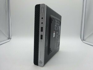 HP ProDesk 400 G4 Desktop Mini 第8世代CPU i5-8500T/8GB/HDDなし